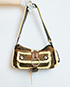 Shearling East West Handbag, front view